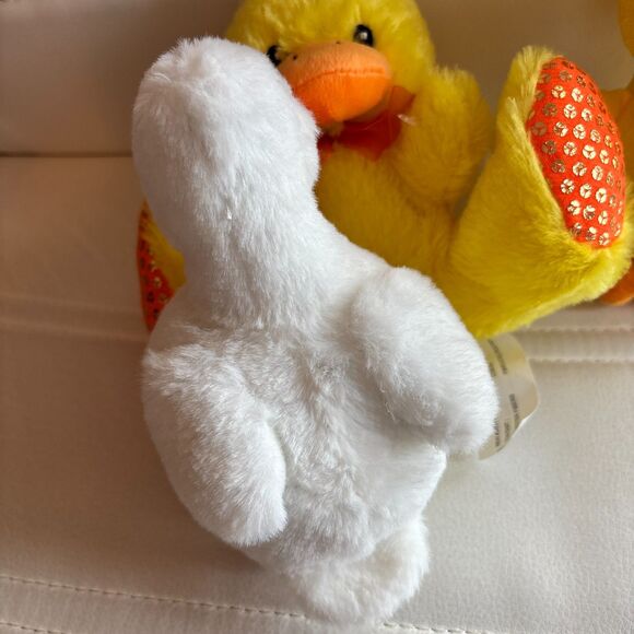 Lot Of 3 Wild Life Animal Save The Earth Super Soft Plush 6" & 5" Ducks - Picture 4 of 6